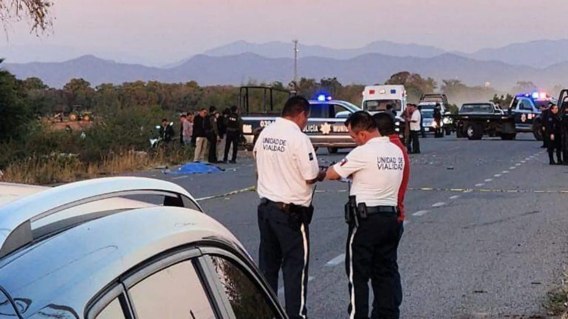 choque accidente maxipista